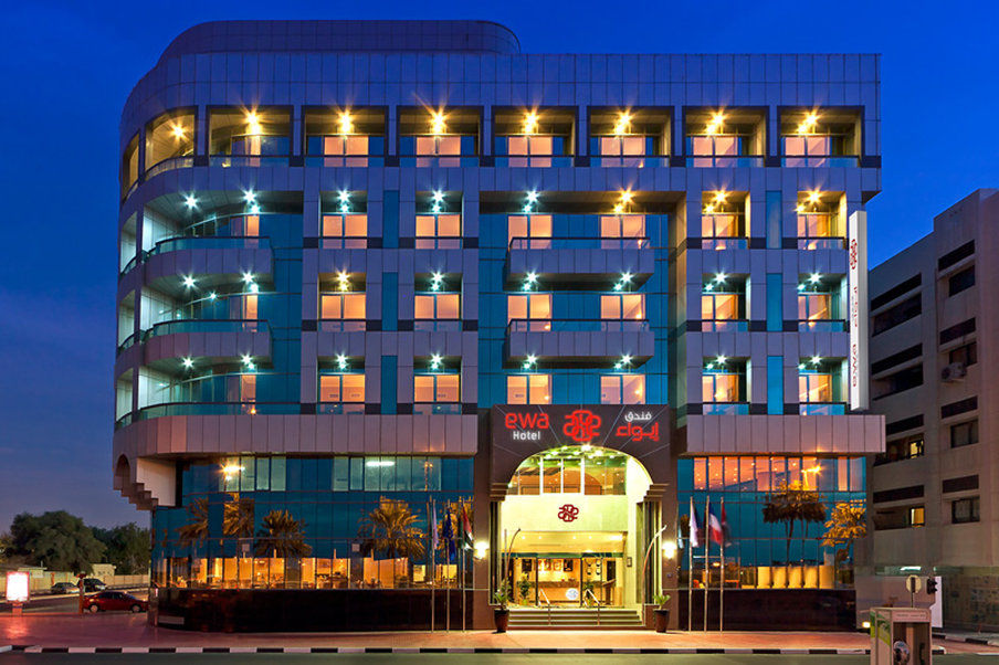 Ewa Hotel Dubai Esterno foto